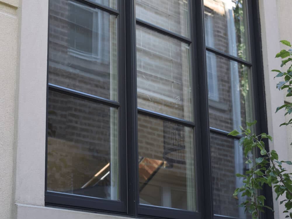 Black Casement Window Replacement Chicago