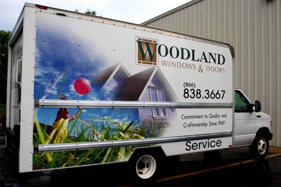 Woodland Windows Contractor Delivery