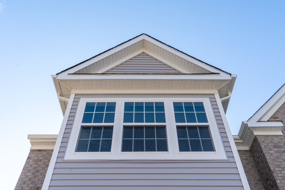 Double Hung Windows on a house