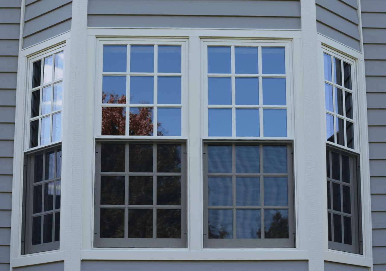 bay window installed by Woodland Windows and Doors